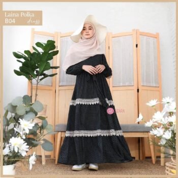 Gamis Laina Polka B04