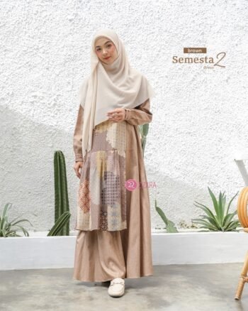 Dress Semesta 2 Brown
