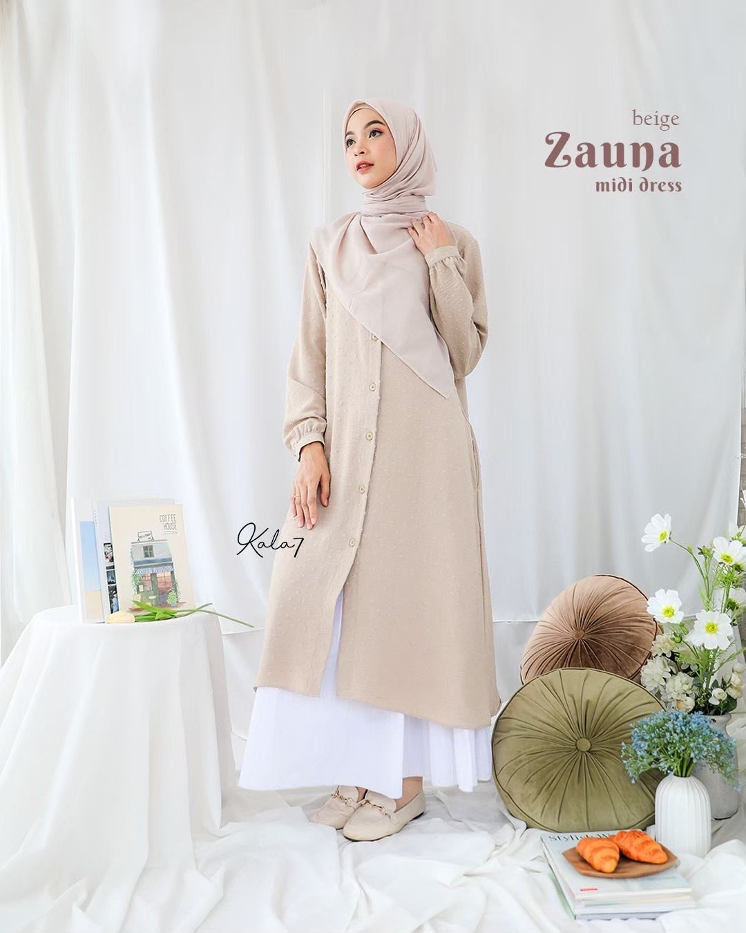 Zauna Midi Beige
