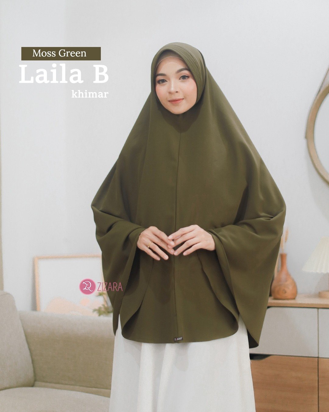 Bergo Laila B Moss Green