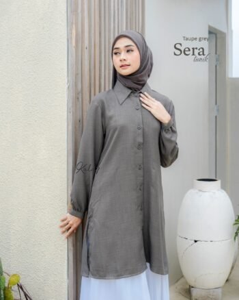 Tunik Sera Taupe Grey