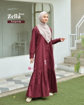 Dress Zella Burgundy