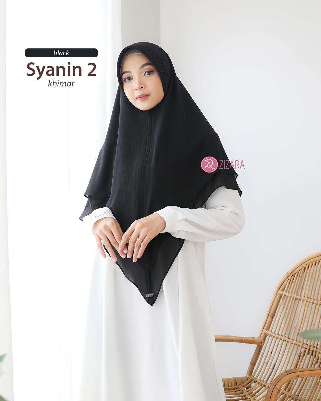 Khimar Syanin2 Black