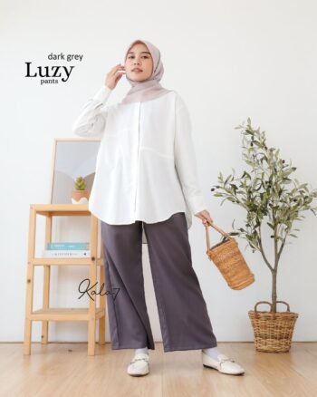 Luzy Pants Dark Grey