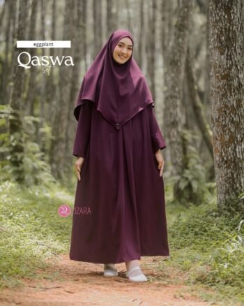 Dress Qaswa Eggplant
