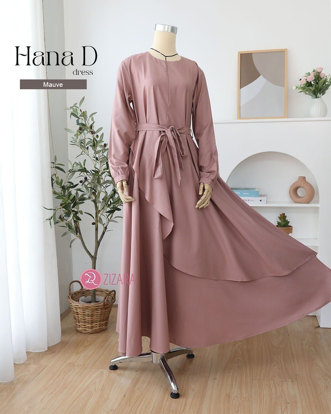 Dress Hana Mauve