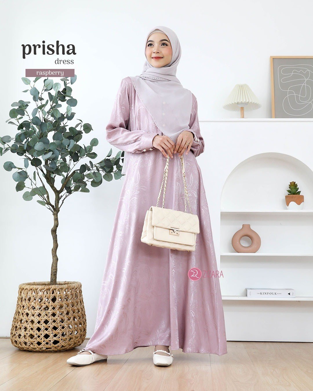 Dress Prisha Raspberry