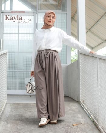 Rok Kulot Kayla Walnut Brown