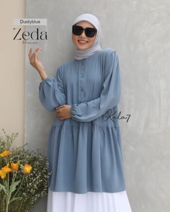 Blouse Zeda Dusty Blue