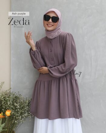 Blouse Zeda Ash Purple
