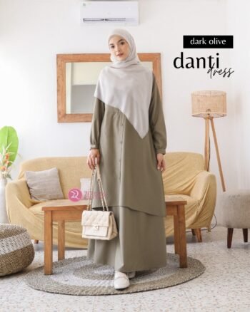 Dress Danti Dark Olive