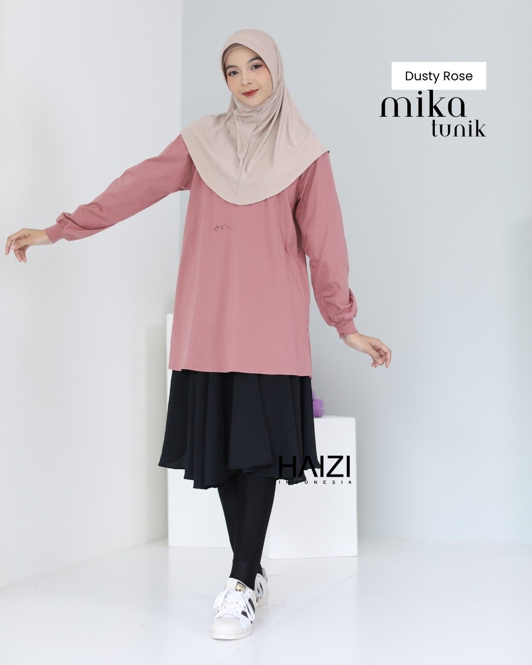 Tunik Mika Dusty Rose