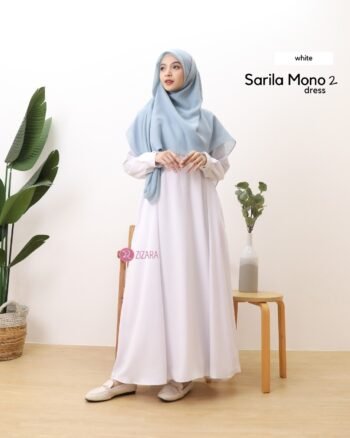Dress Sarila Mono2 White