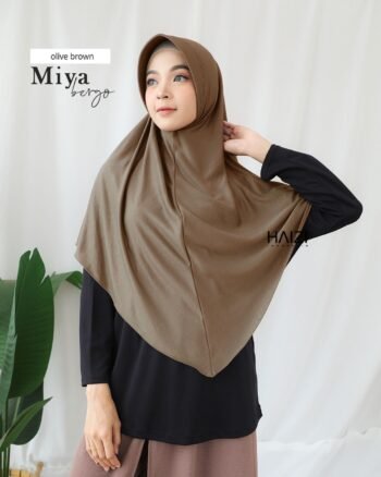 Bergo Miya Olive Brown