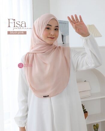 Fisa Shawl Blush Pink