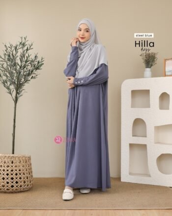 Dress Hilla Steel Blue