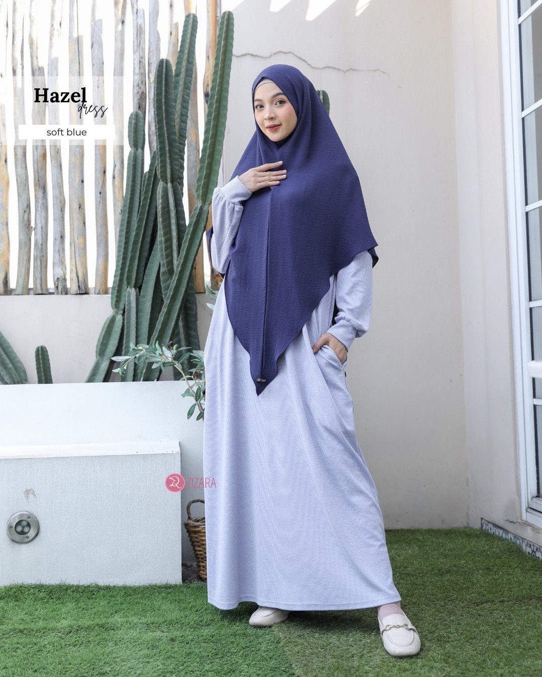 Dress Hazel Soft Blue
