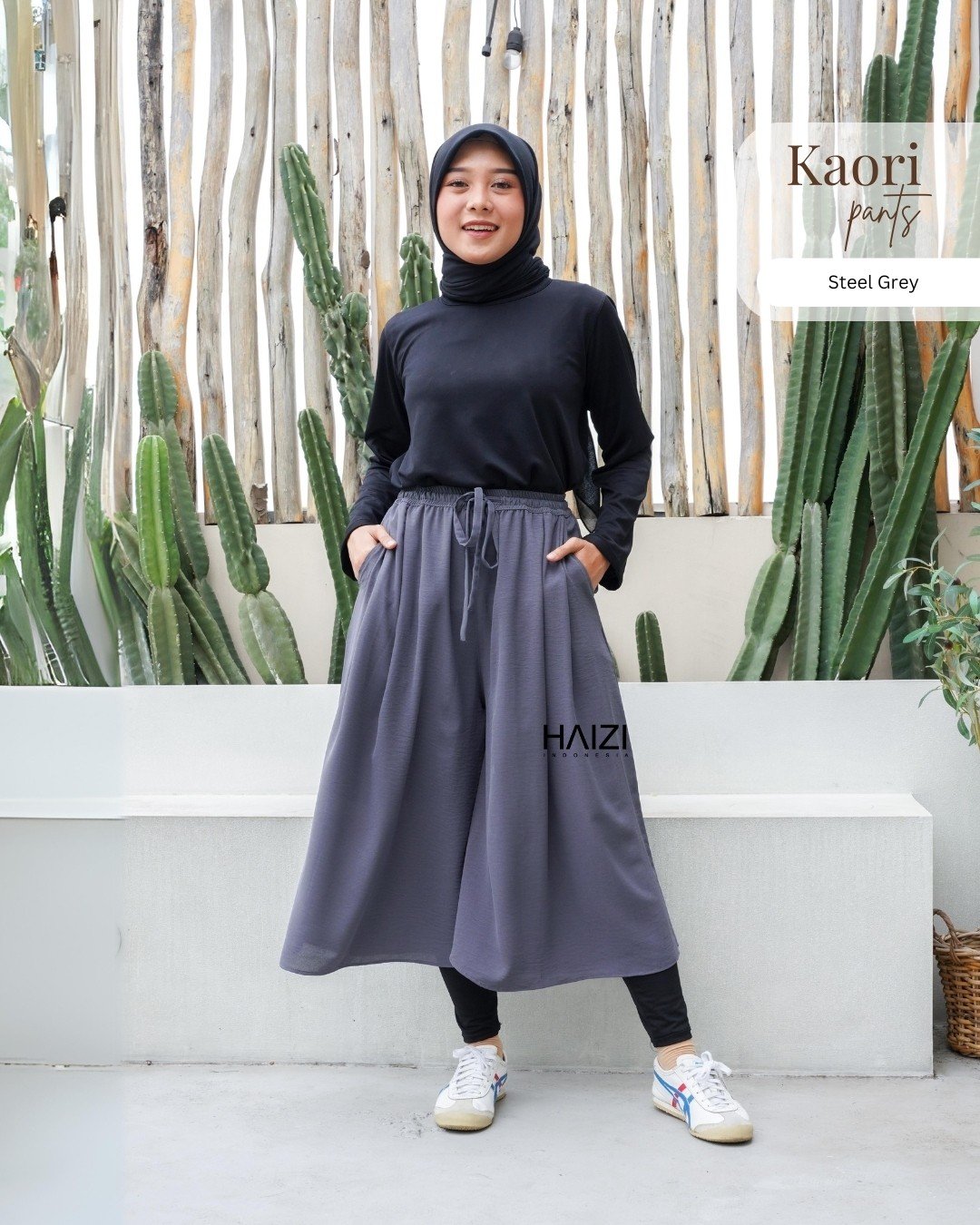 Kaori Pants Steel Grey