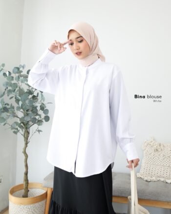 Bina Blouse White