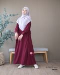 Dress Laviza Maroon