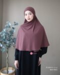 Bergo Rahma  Dark Choco