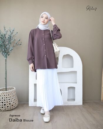 Blouse Daiba Espresso