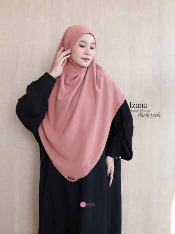 French Khimar Izana Blush Pink