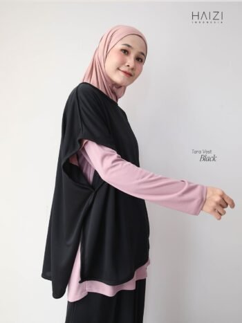Tara Vest Sporty Black