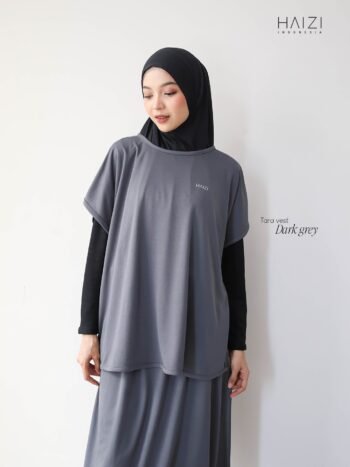 Tara Vest Sporty Dark Grey