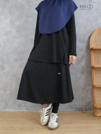 Dara Skirt Dry Fit Black
